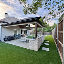 Full-Backyard-Turf-Installation-Around-New-Pool-in-Flower-Mound-TX 13
